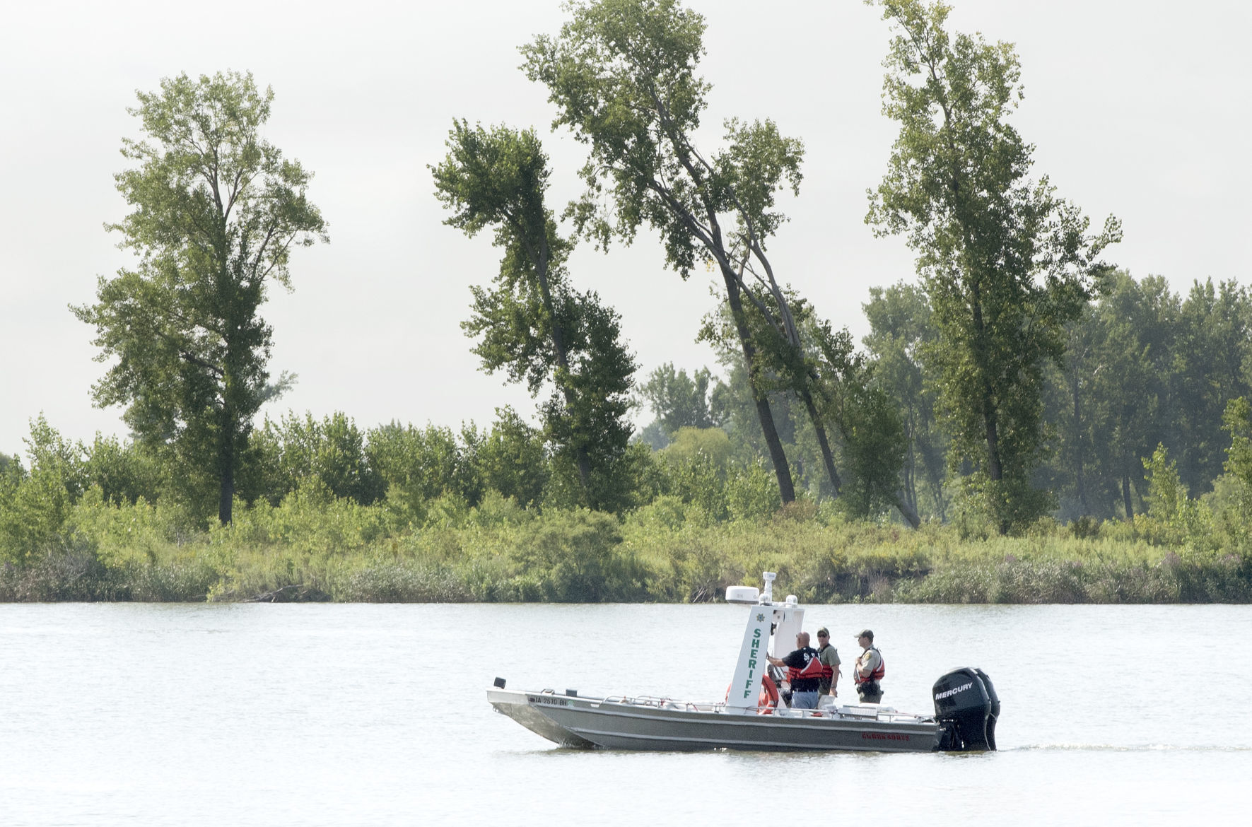 Search for missing kayaker